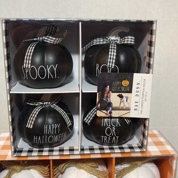 Rae Dunn Pumpkin Decor Bundle - Picture 2 of 8